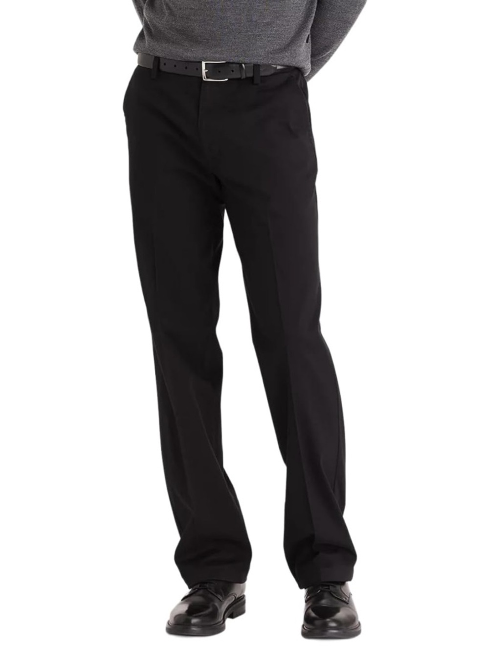 Dockers Men's Classic Fit Easy Khaki Pants Flex Comfort waist black Size 34 x 32